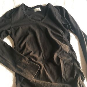 Athleta black long sleeve
